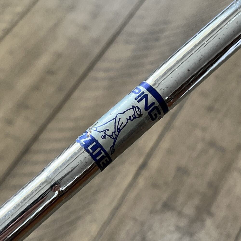 Vintage PING Karsten I W Pitching Wedge Black Dot RH ZZ-Lite Stiff Steel 35.5" - Picture 7 of 10